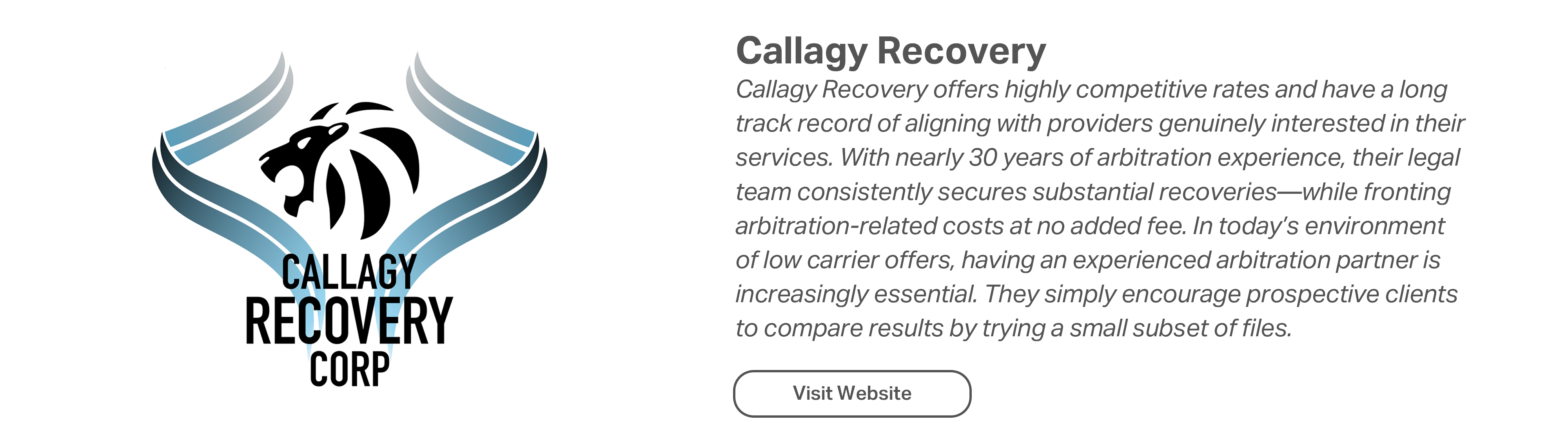 Callagy Recovery